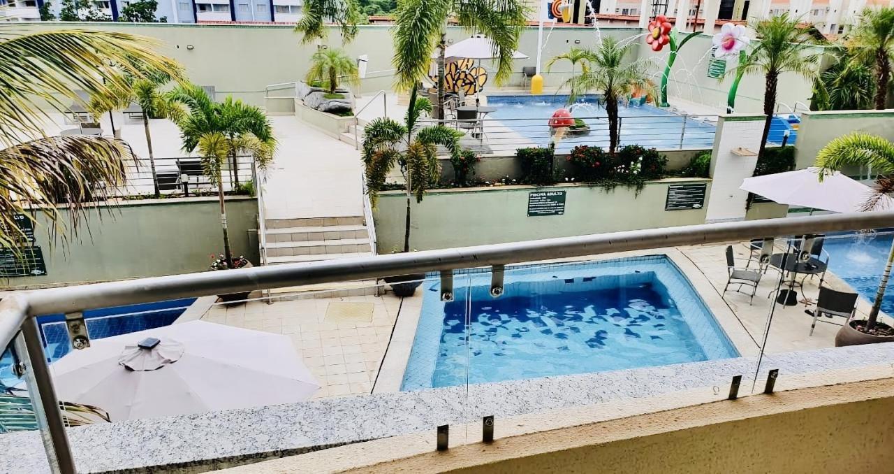 Flat Pertinho Do Hot Park Rio Quente Exterior foto