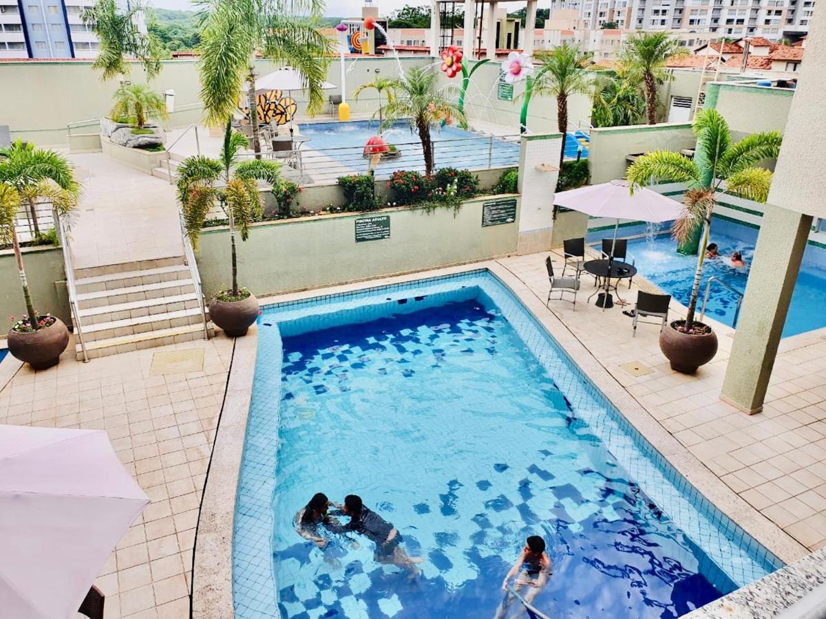 Flat Pertinho Do Hot Park Rio Quente Exterior foto