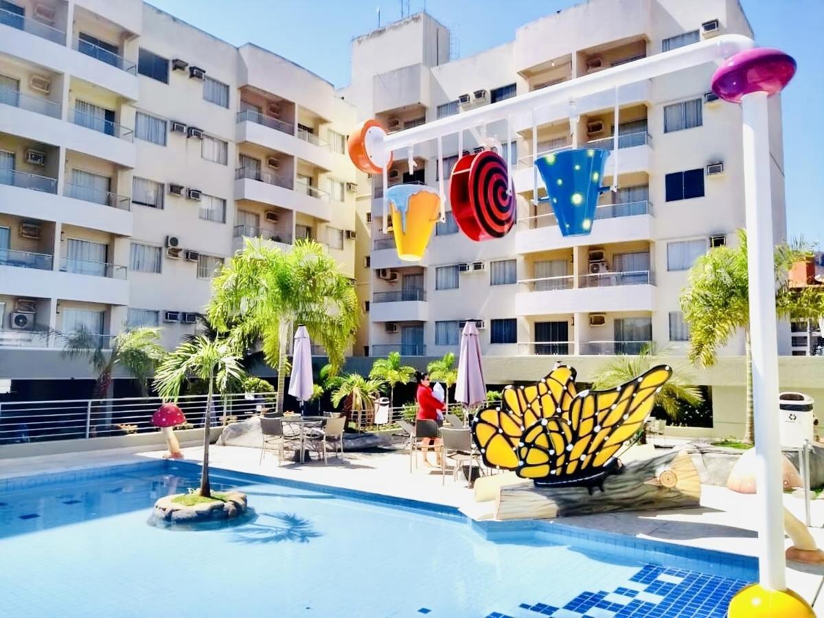 Flat Pertinho Do Hot Park Rio Quente Exterior foto